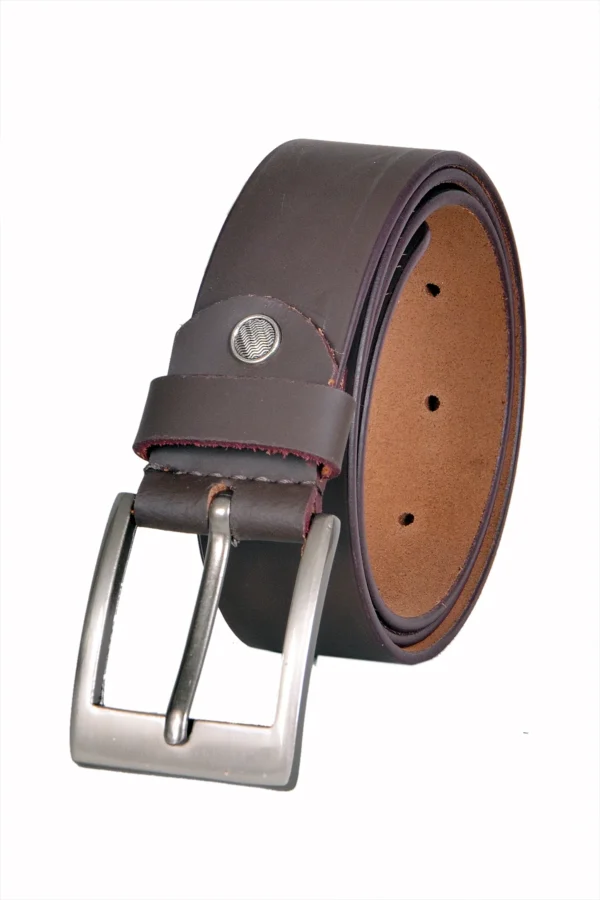 Saddlery Goods Genuine Leather Belt for Men - Image 5