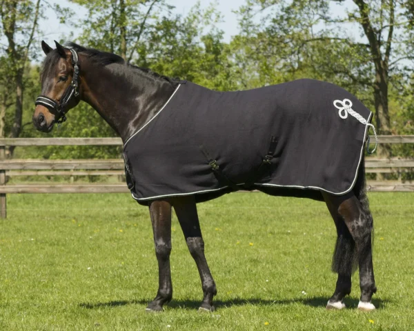 Saddlery Goods Horse Fleece Rugs Zari Cord With Flower - Image 4