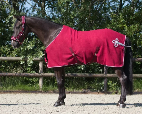 Saddlery Goods Horse Fleece Rugs Zari Cord With Flower - Image 5