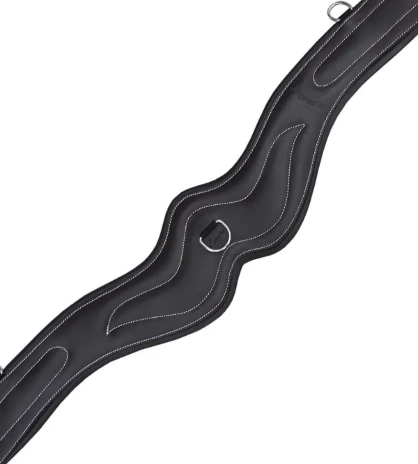 Saddlery Goods Jumping Leather Lay Girth - Image 4