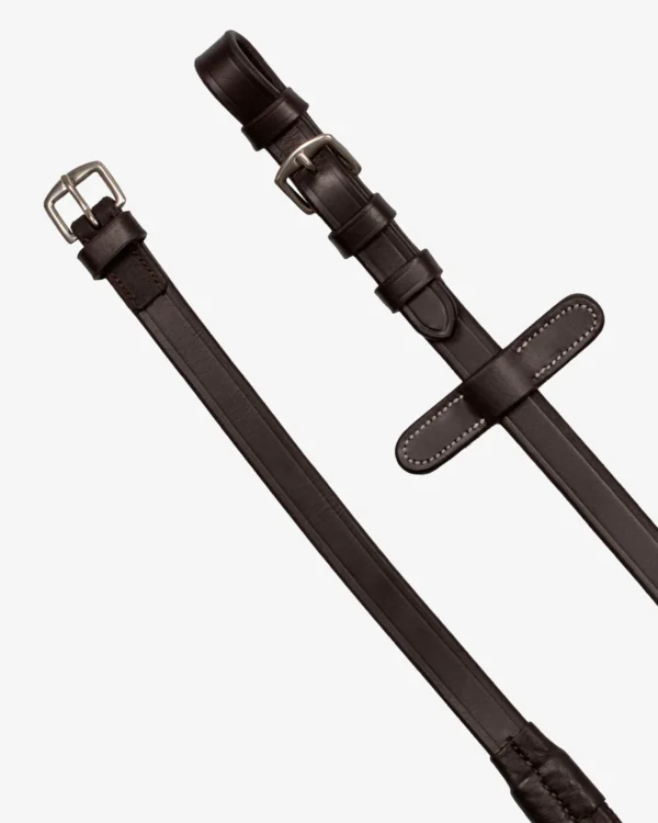 r-01 Saddlery Goods Horse Leather Rubber Reins - Image 2