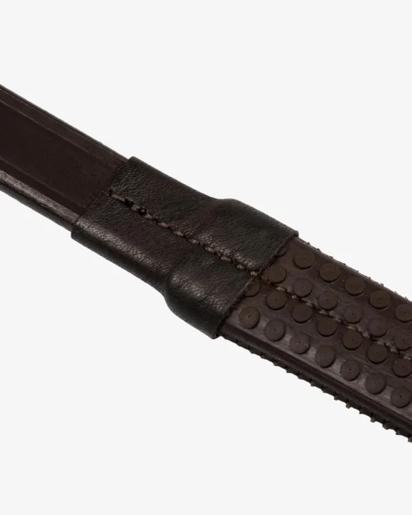 r-01 Saddlery Goods Horse Leather Rubber Reins - Image 5