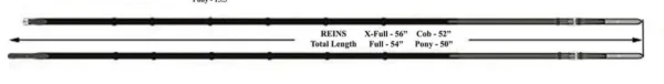 r-01 Saddlery Goods Horse Leather Rubber Reins - Image 6