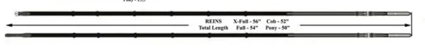 Saddlery Goods Braided Leather Reins - Image 6